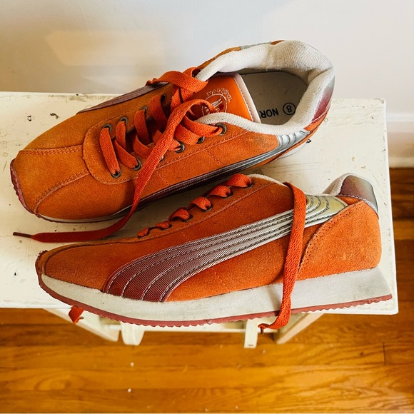 Vintage leather North Star sneakers runners - Picture 6 of 7